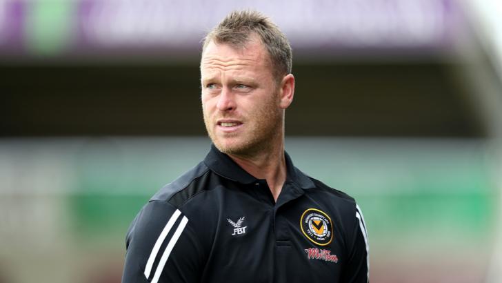 Michael Flynn, the Newport County manager